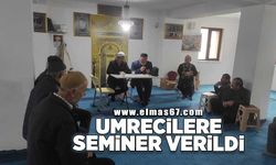 Umrecilere seminer verildi