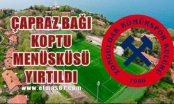 Zonguldak Kömürsporlu futbolcunun çapraz bağı koptu!