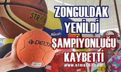 Zonguldak yenildi şampiyonluğu kaybetti!