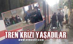 Zonguldak-Karabük treni kriz yaşattı!