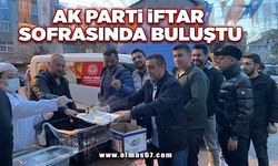 Ak Parti İftar Sofrasında Buluştu