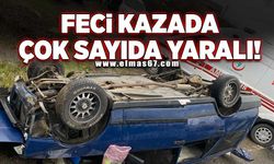 Feci kazada çok sayıda yaralı!