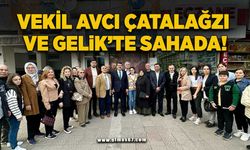 VEKİL AVCI ÇATALAĞZI VE GELİK’TE SAHA ÇALIŞMALARINDA