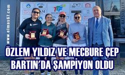Zonguldaklı tenisçiler şampiyon döndü