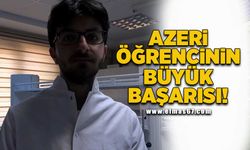 Azeri öğrencinin Türkiye'de büyük başarısı