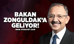 Çevre, Şehircilik Bakanı Mehmet Özhaseki Zonguldak’a geliyor