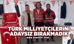 Türk milliyetçilerini adaysız bırakmadık