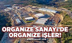 ORGANİZE SANAYİ'DE ORGANİZE İŞLER!