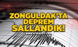 Zonguldak'ta deprem sallandık!