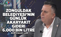 "Zonguldak Belediyesi'nin günlük akaryakıt gideri 6 bin litre"