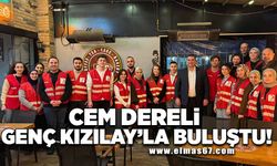 CEM DERELİ GENÇ KIZILAY'LA BULUŞTU