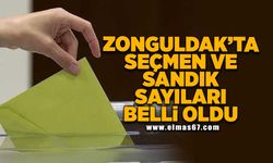 Zonguldak'ta seçmen ve sandık sayıları belli oldu