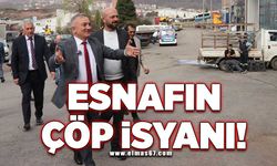 Esnafın çöp isyanı!