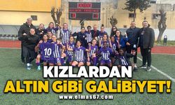 Kızlardan altın gibi galibiyet