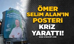 Ömer Selim Alan'ın posteri kriz yarattı