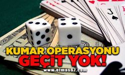 Kumar operasyonu geçit yok