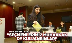 Osman Zaimoğlu, “Seçmenlerimiz muhakkak oylarını kullansınlar”