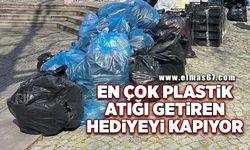 En çok plastik atığı getirene termos hediye