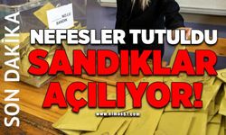 Nefesler Tutuldu Sandıklar açılıyor