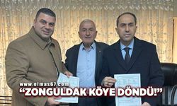 Cem Dereli "Zonguldak köye döndü"