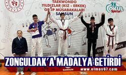 Samsun’dan Zonguldak’a madalya taşıdı!