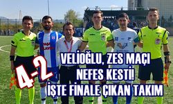 Velioğlu Gelişim-ZES maçında 6 gol atıldı