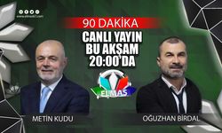 Metin Kudu ile '90 Dakika' bu akşam 20.00'da Elmas Tv'de