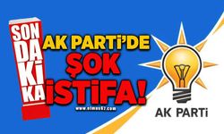 AK PARTİ'DE ŞOK İSTİFA!