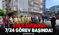 Alev Avcıları 7/24 görev başında