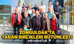 Zonguldak’ta taban birlikleri bütünleşti