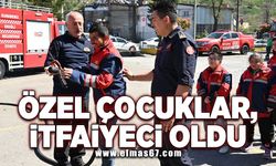 ÖZEL ÇOCUKLAR, İTFAİYECİ OLDU