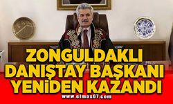 Zonguldaklı Danıştay başkanı yeniden kazandı