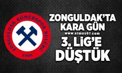 Zonguldak'ta kara gün! 3. Lige düştük!