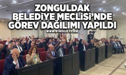 Zonguldak Belediye Meclisi’nde görev dağılımı yapıldı