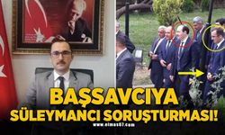 Süleymancıların liderinin arkasında el pençe yürüyen başsavcıya soruşturma