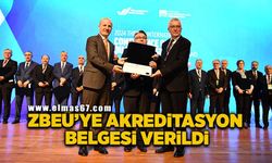Zonguldak Bülent Ecevit Üniversitesi’ne akreditasyon belgesi verildi