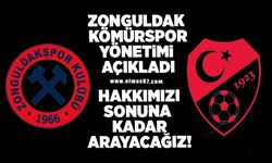 Zonguldak Kömürspor yönetimi açıkladı, "Hakkımızı sonuna kadar arayacağız"