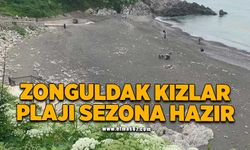 Zonguldak Kızlar plajı sezona hazır
