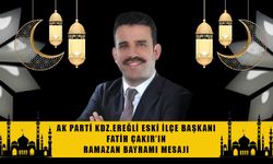 İş İnsanı Mehmet Fatih Çakır'ın Bayram Mesajı