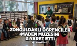 Zonguldaklı öğrenciler Maden Müzesi’ni ziyaret etti