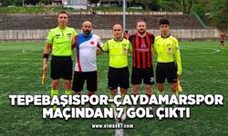 Tepebaşıspor-Çaydamarspor maçından 7 gol çıktı