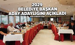 2029 belediye başkan aday adaylığını açıkladı