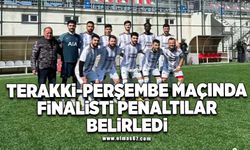 Terakki-Perşembe maçında finalisti penaltılar belirledi