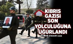 Kıbrıs Gazisi Dursun Bakaç son yolculuğuna uğurlandı