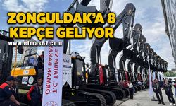 Zonguldak’a 8 iş makinesi geliyor