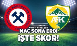 Zonguldak Kömürspor, Adıyaman maçı sona erdi! İşte skor