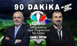 '90 Dakika' bu akşam 19:30'da Elmas Tv'de!