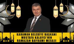 Mustafa Kalaycı'nın bayram mesajı