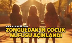 Zonguldak nüfusunun yüzde 19,6’sını çocuk nüfus oluşturdu