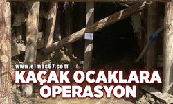Zonguldak’ta bayram öncesi kaçak ocaklara operasyon